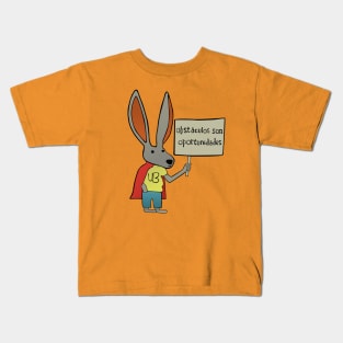 Rick Flag shirt - Mouse with a Sign Kids T-Shirt